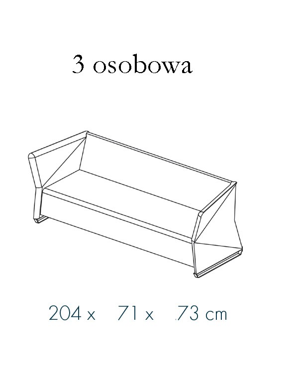 Główna galeria - Sofa Kanapa 3 osobowa Affair skóra (3)