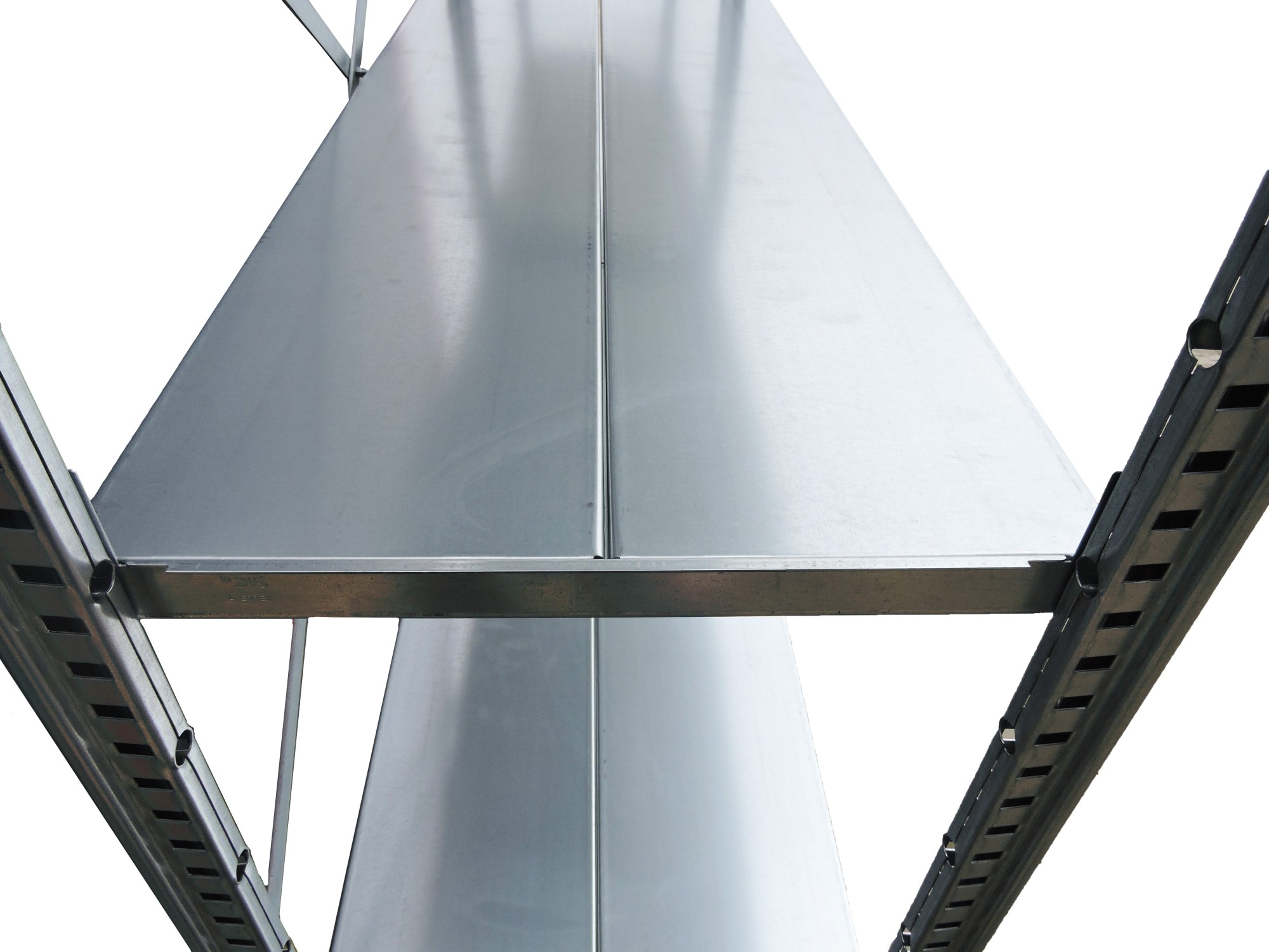 Główna galeria - Regał metalowy, magazynowy 1500x1200x400mm 4 półek 280kg (3)