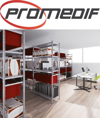 Główna galeria - Regał metalowy, magazynowy 1500x1200x400mm 4 półek 280kg (5)