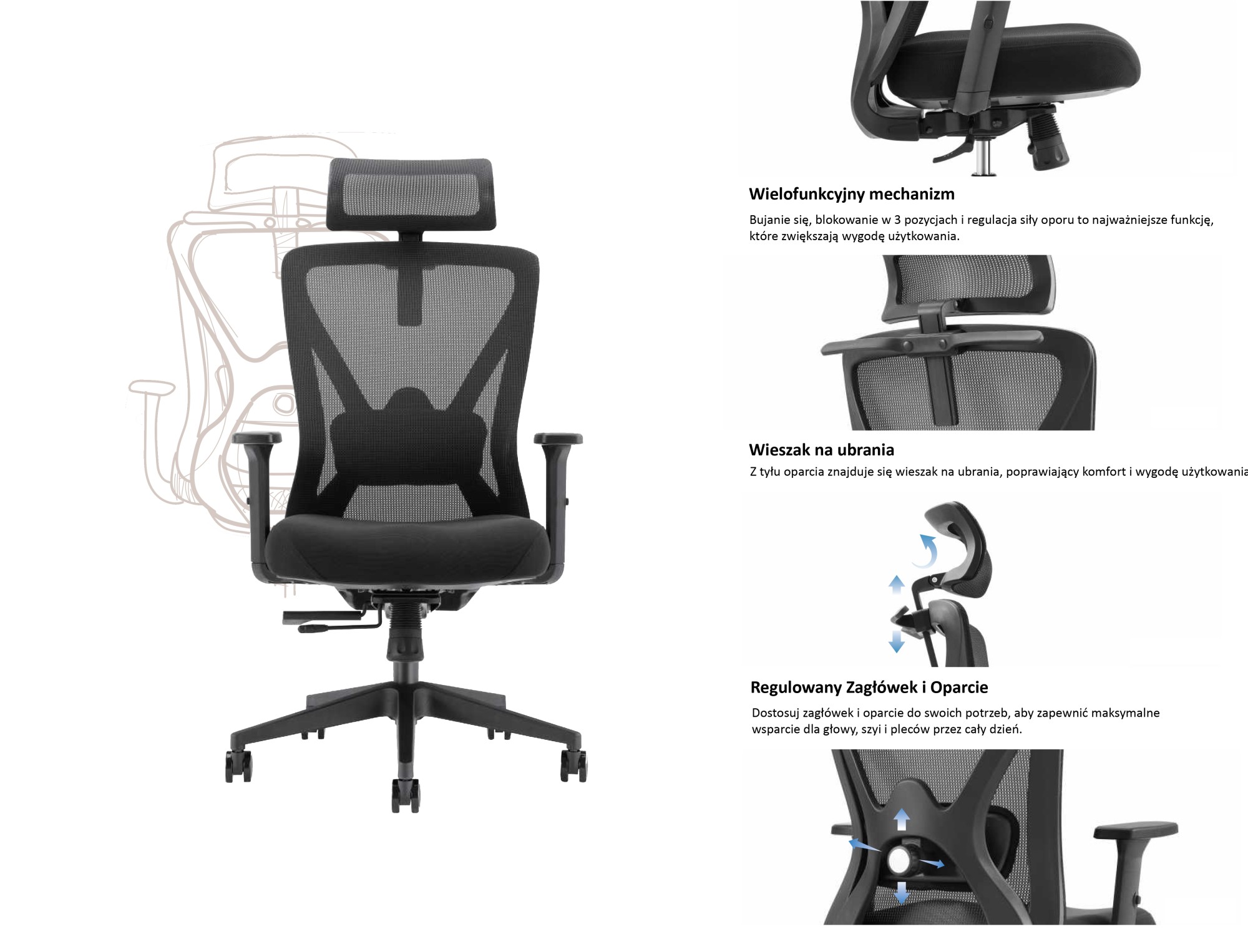 Główna galeria - Fotel obrotowy Ergojump (6)