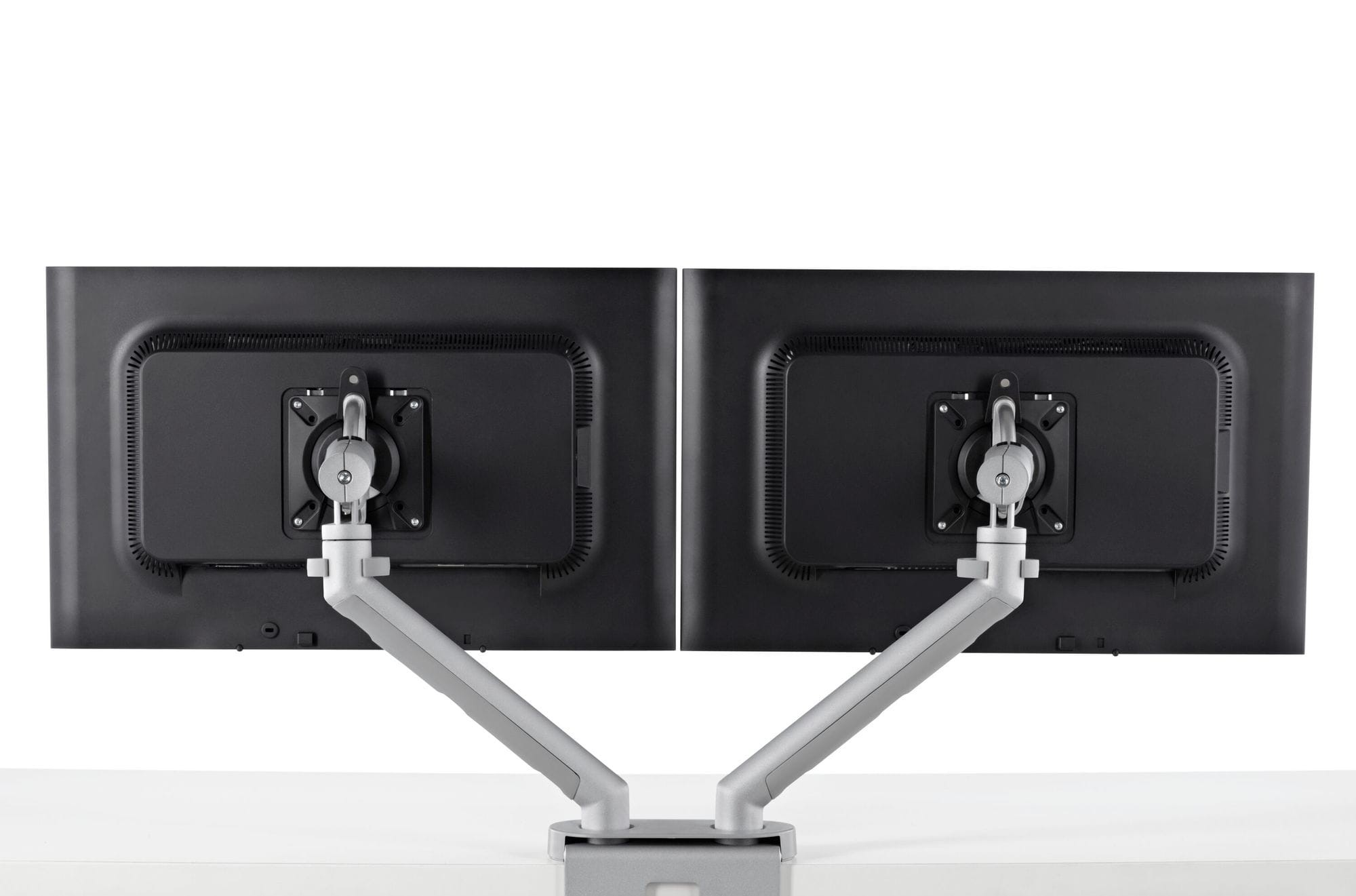 Główna galeria - Uchwyt na dwa monitory FLO firmy CBS szary (4)