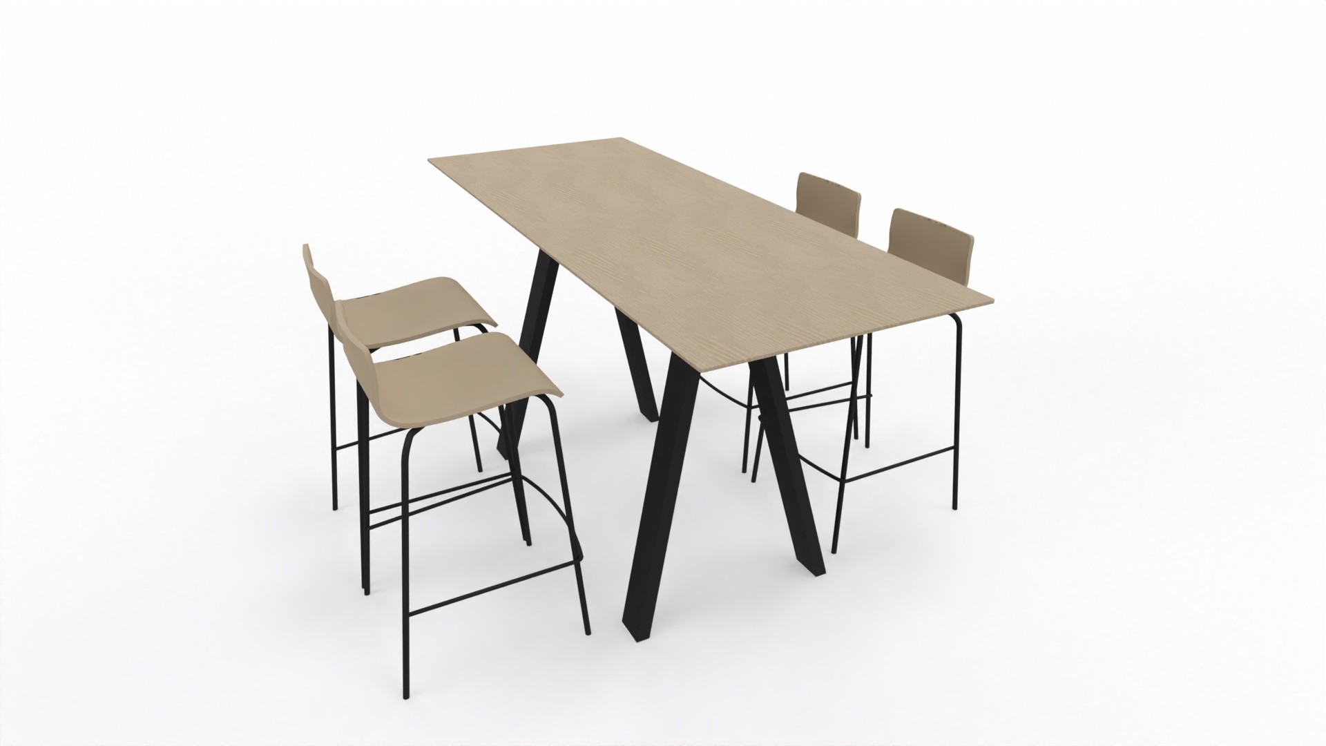 Główna galeria - Stolik wysoki ARKI-TABLE ARK107 2000 mm x 790 mm Pedrali (5)