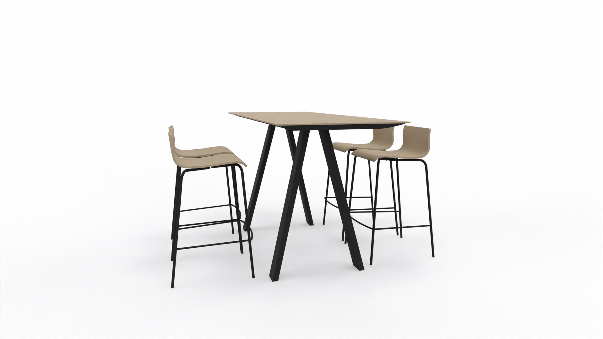 Główna galeria - Stolik wysoki ARKI-TABLE ARK107 2000 mm x 790 mm Pedrali (6)