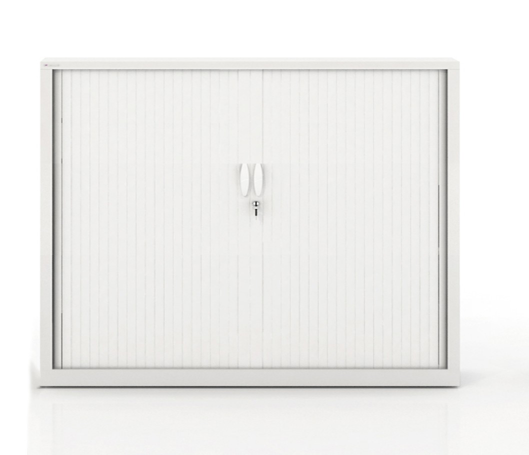 Szafa metalowa żaluzjowa Ecozen 1020x1000 mm - Kolor Biały