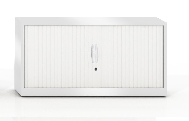 Szafa metalowa żaluzjowa Filea 700x1200 mm - Kolor Biały