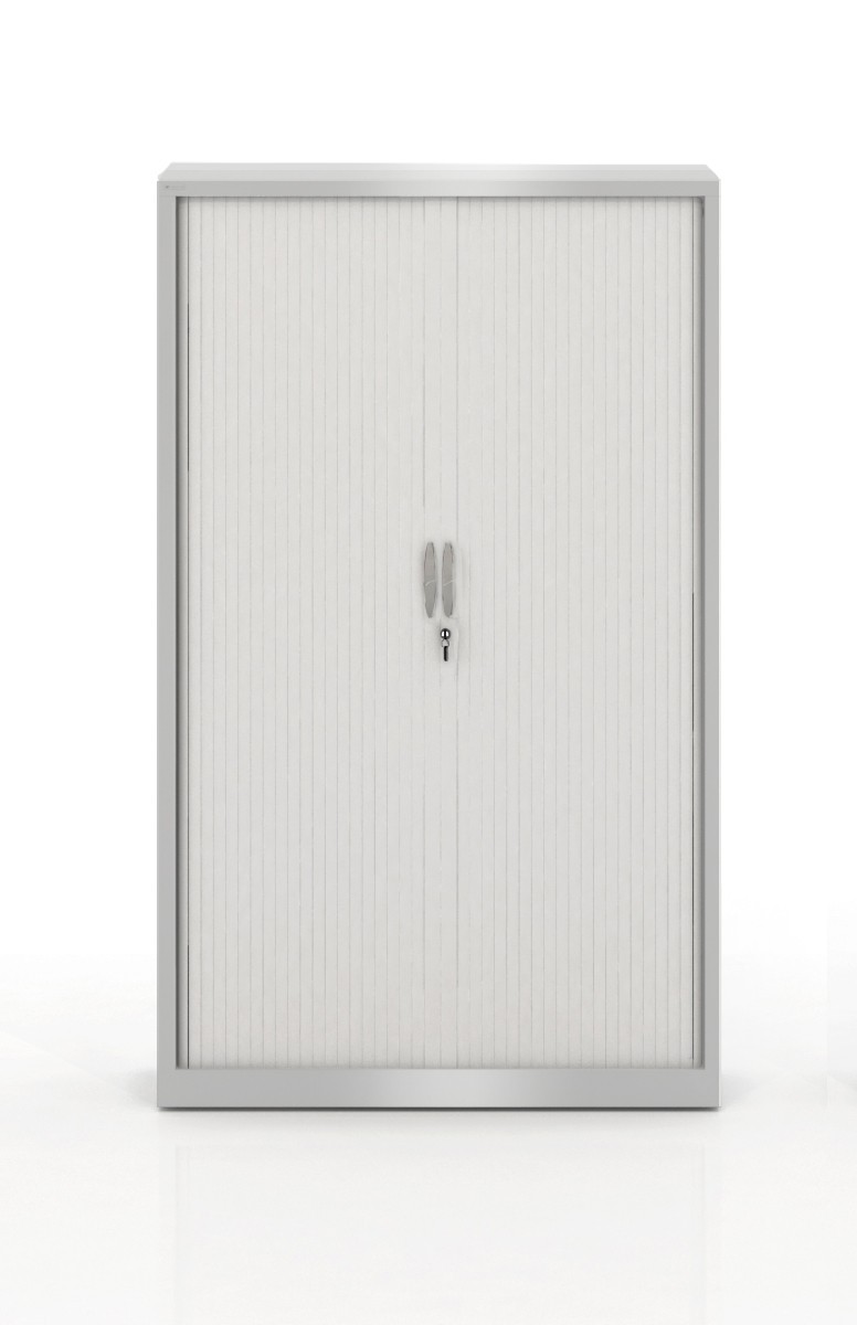 Szafa metalowa żaluzjowa firmy Majencia-Nowy Styl Filea 1980x1200 mm - Kolor Szary