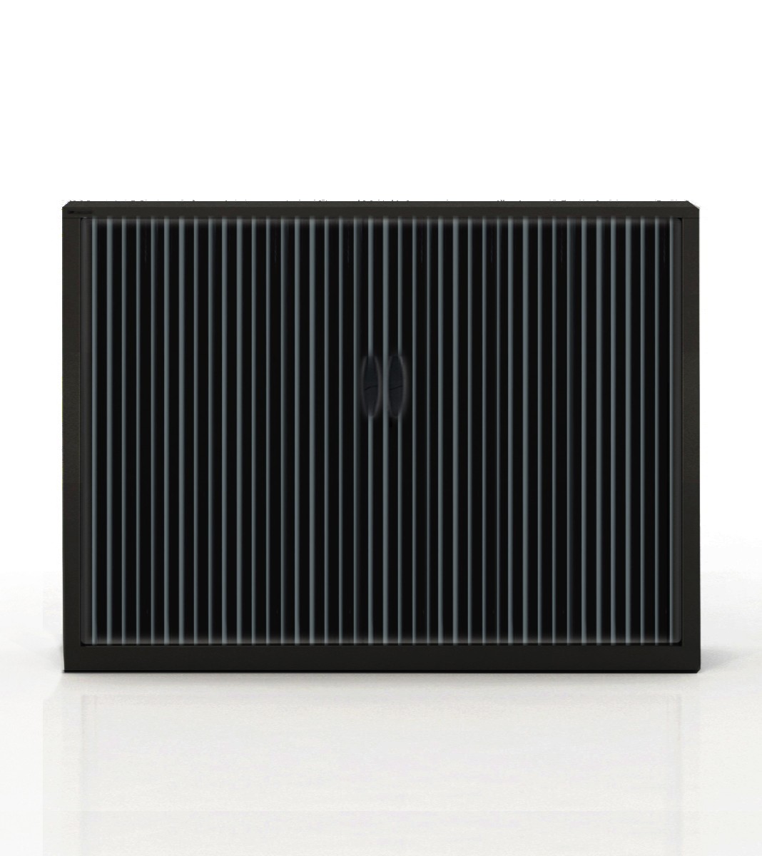 Szafa metalowa żaluzjowa firmy Majencia-Nowy Styl Filea 1020x1200 mm - Kolor Czarny