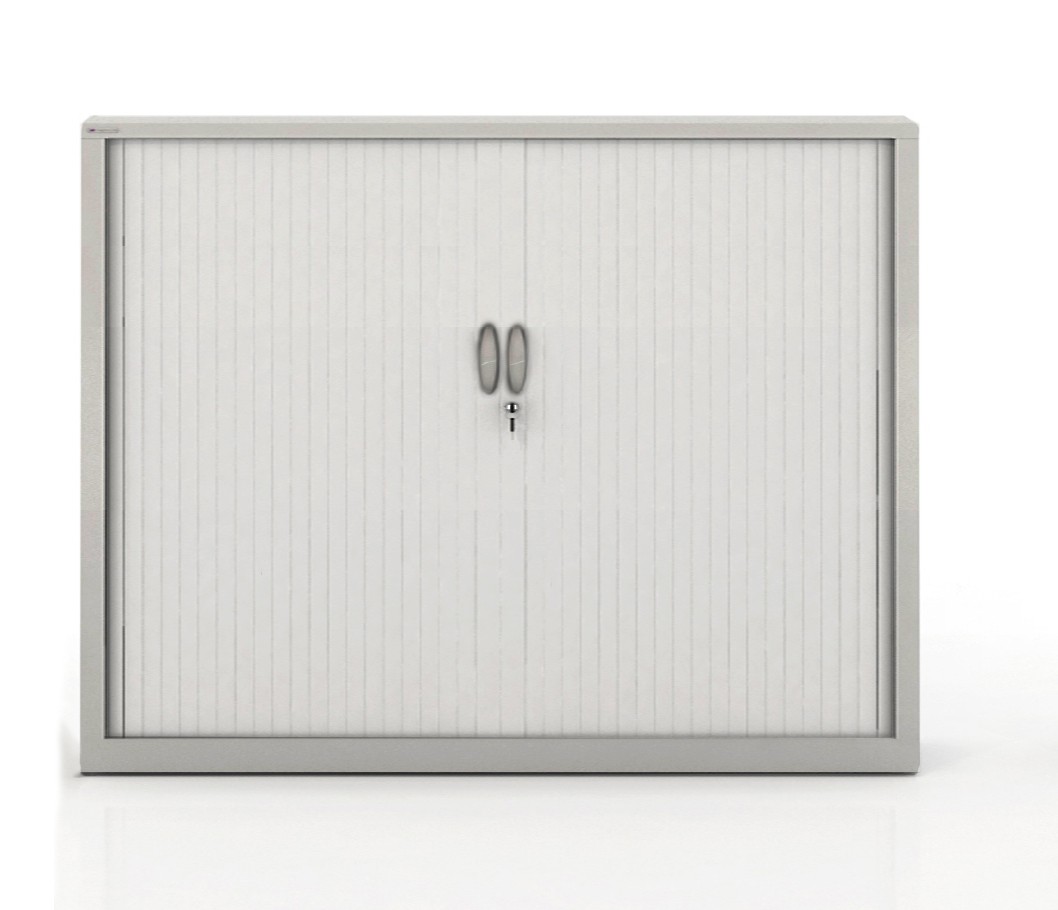 Szafa metalowa żaluzjowa firmy Majencia-Nowy Styl Ecozen 1020x1200 mm - Kolor Szary