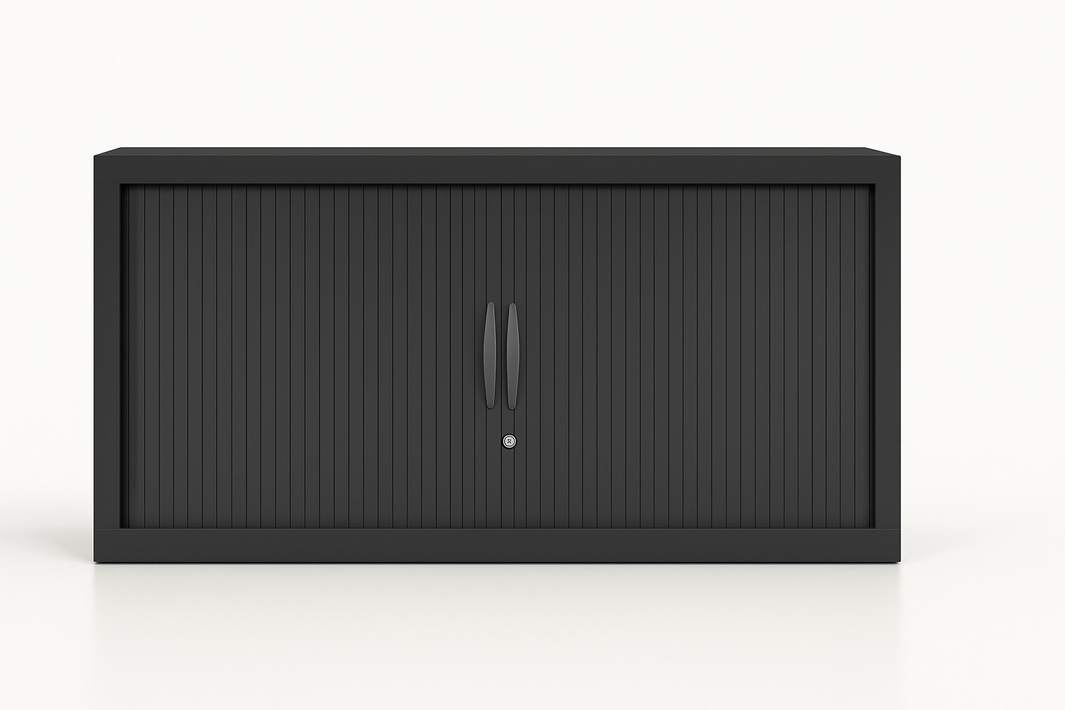 Szafa - nadstawka -  metalowa żaluzjowa firmy Majencia-Nowy Styl Basycs 500x1200 mm - Kolor Ciemnoszary