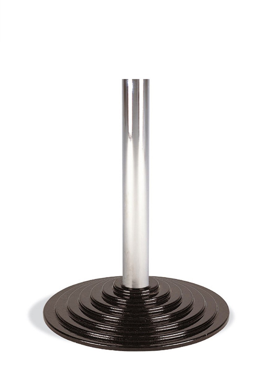 Podstawa stołu Florida - czarna/chrom - Nowy Styl - 01S45B/70C