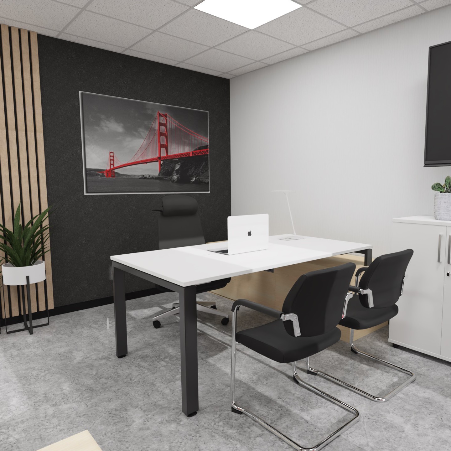 Główna galeria - Krzesło konferencyjne VISITOR - Płoza (7)