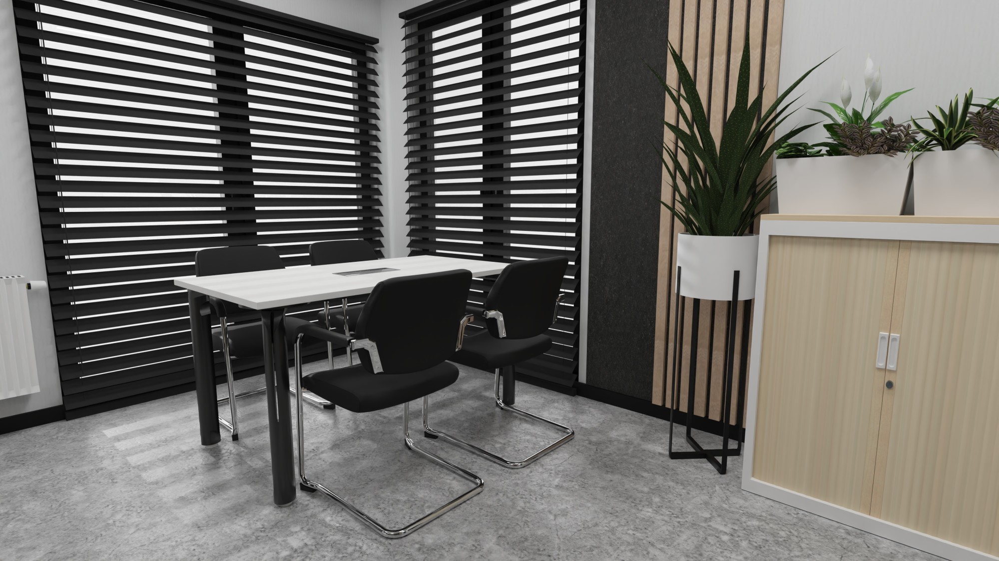 Główna galeria - Krzesło konferencyjne VISITOR - Płoza (8)