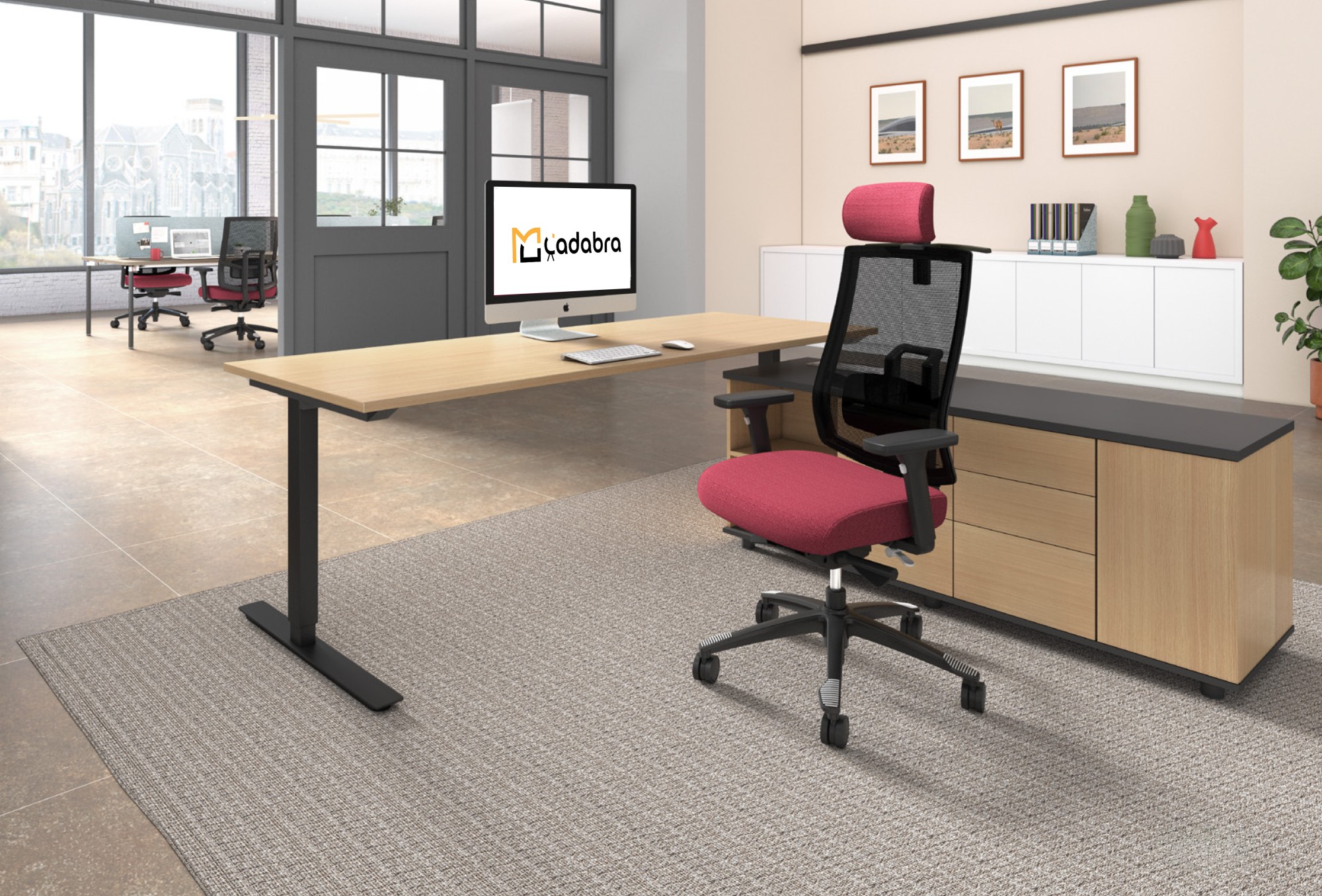 Główna galeria - Ergonomiczny fotel obrotowy MILO (8)