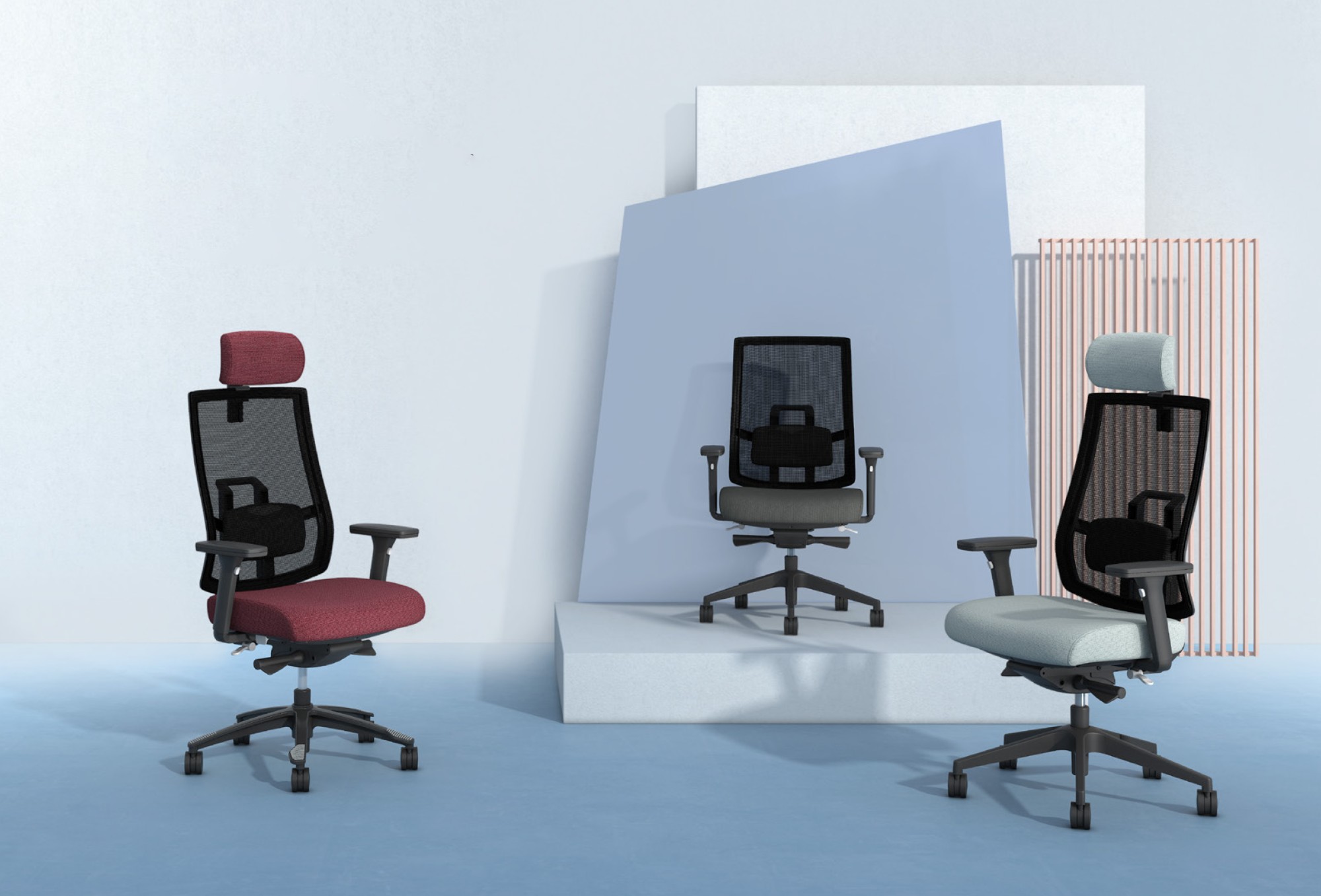 Główna galeria - Ergonomiczny fotel obrotowy MILO (13)