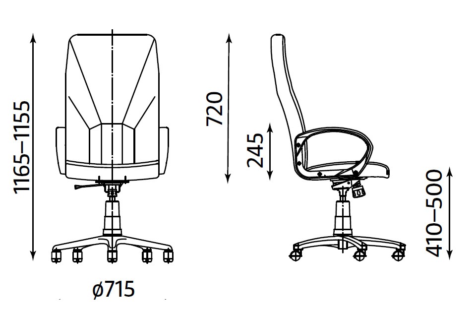 Główna galeria - Fotel obrotowy MANAGER KD TS06 (2)