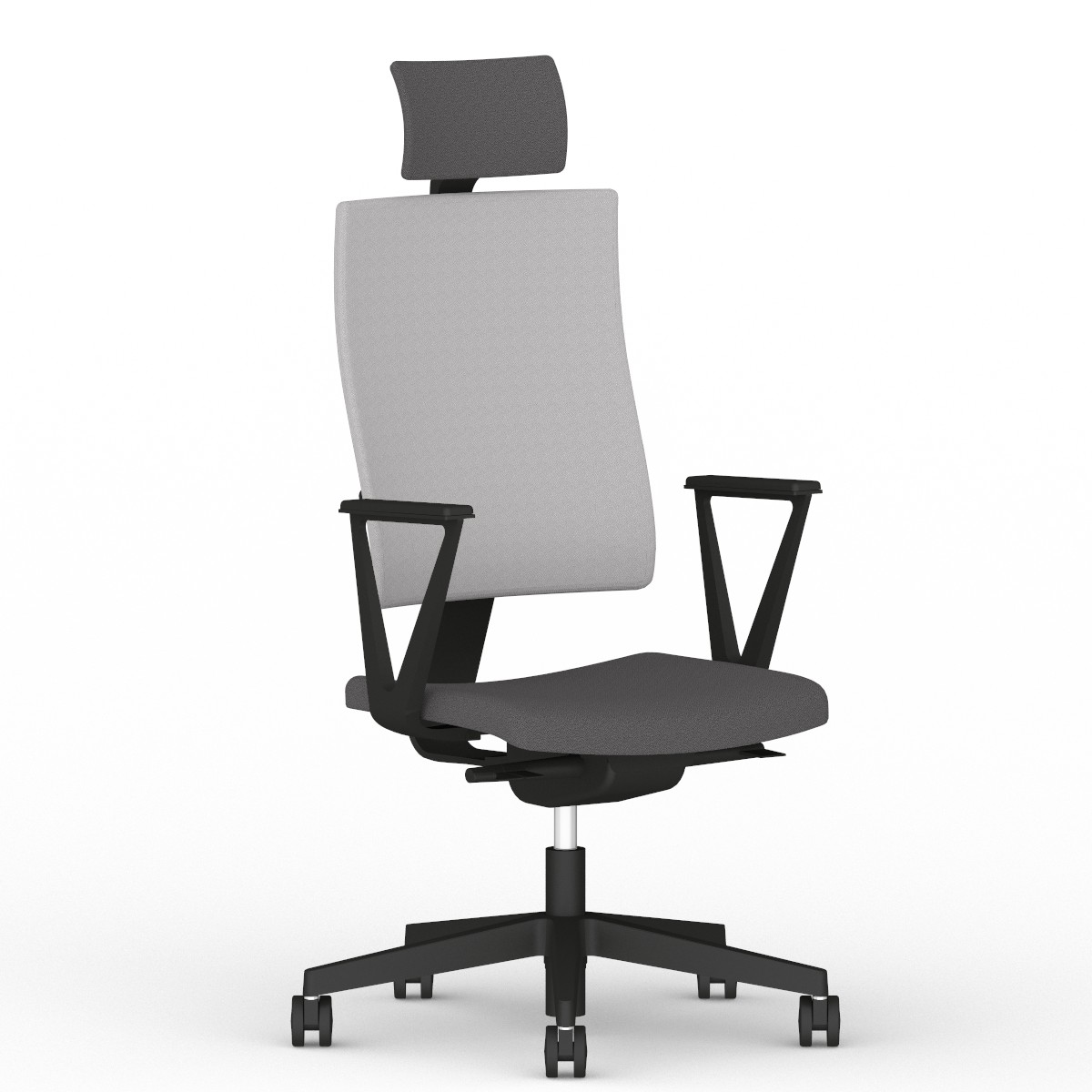 Główna galeria - Krzesło obrotowe, biurowe 4ME-BL-HRUA-SOFT-SEAT-ESP (6)