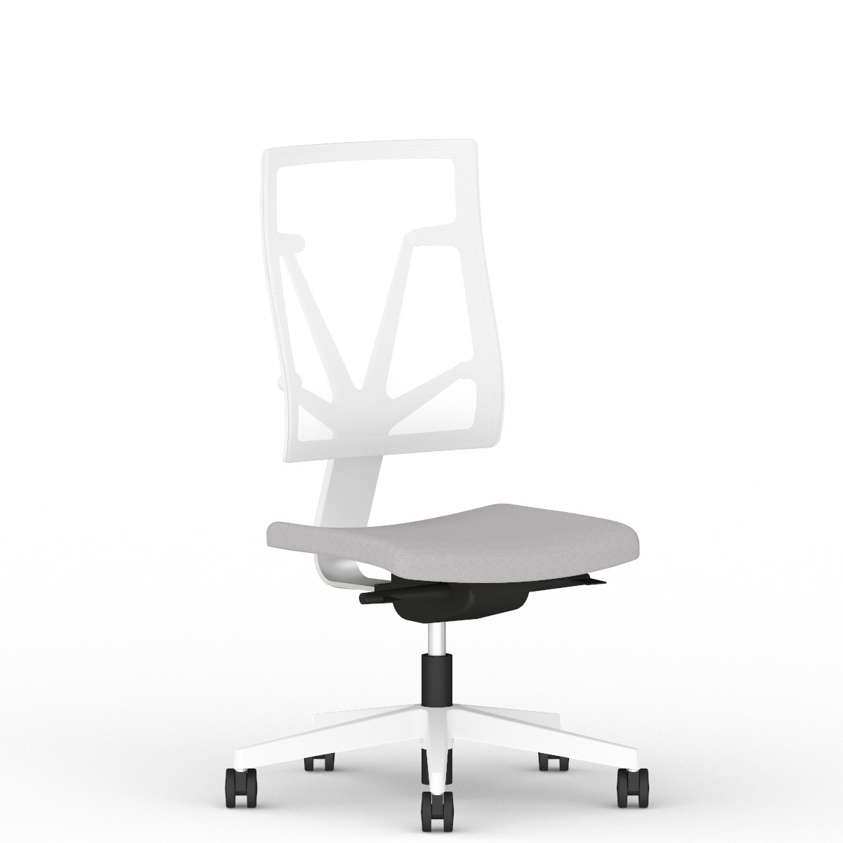 Krzesło biurowe, obrotowe 4ME-MESH-W-SOFT-SEAT-ESP