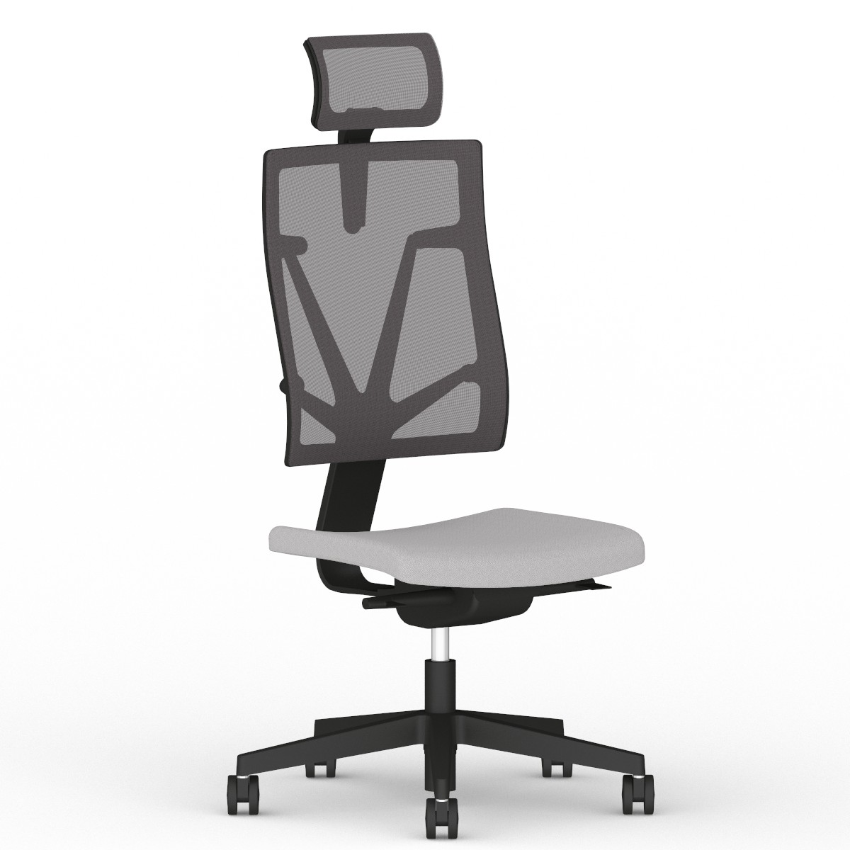 Główna galeria - Krzesło biurowe, obrotowe 4ME-MESH-BL-HRMA-SOFT-SEAT-ESP (6)