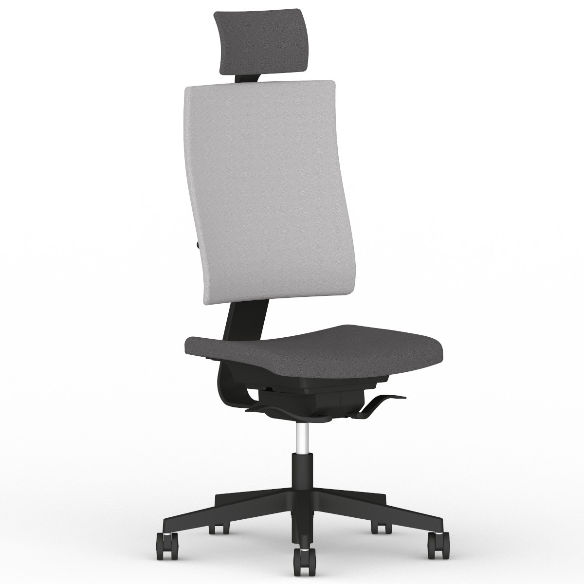 Krzesło biurowe, obrotowe 4ME-BL-SOFT-SEAT-HRUA-SFB1