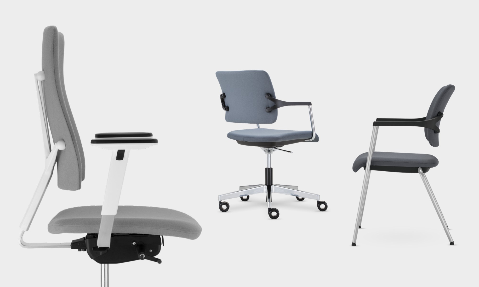 Główna galeria - Krzesło biurowe, obrotowe 4ME-MESH-W-SOFT-SEAT-SFB1 (5)