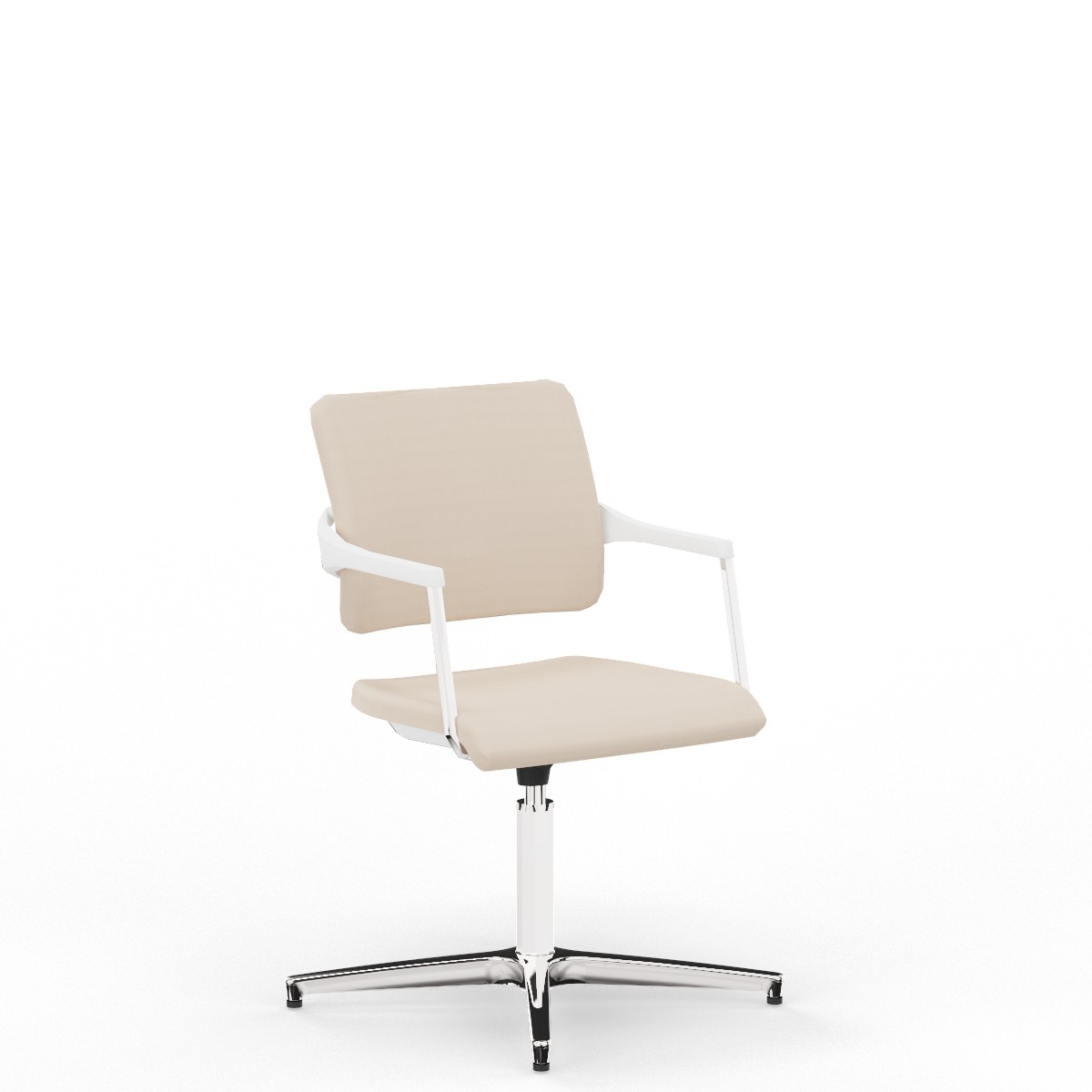 Krzesło konferencyjne 2ME-W ST53-POL ARM-CR