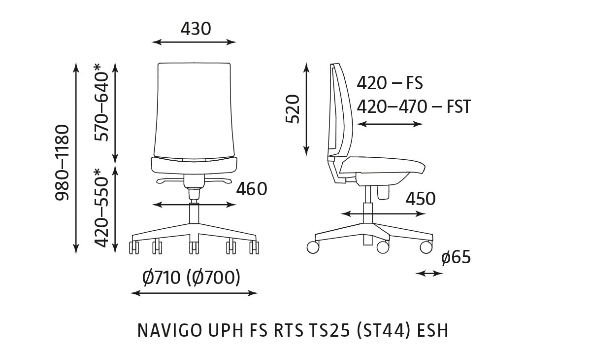 Główna galeria - Navigo KRZESŁO BIUROWE OBROTOWE UPH (2)