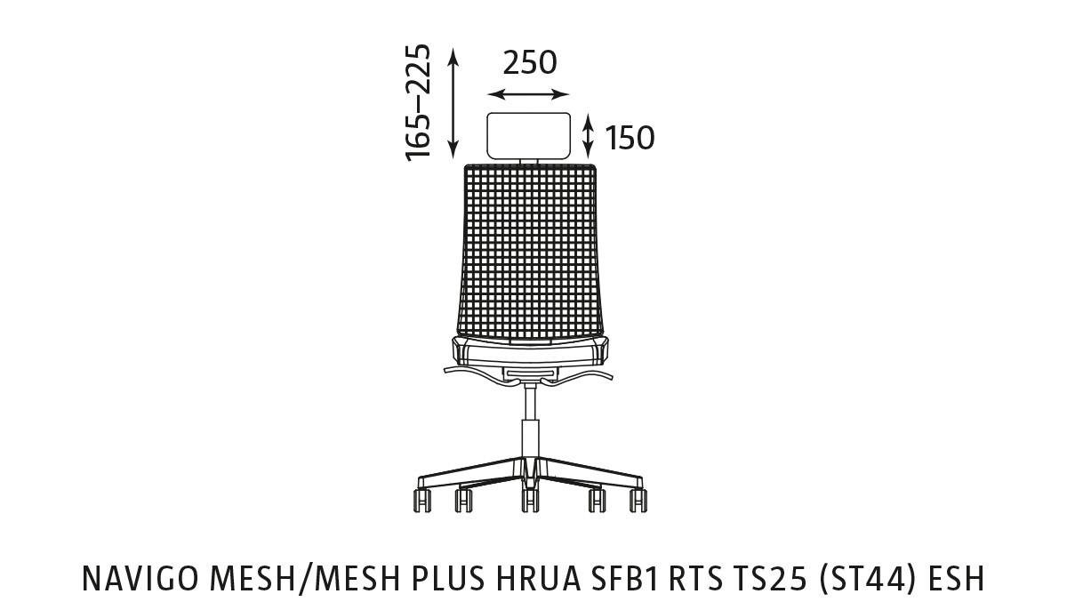 Główna galeria - Navigo KRZESŁO BIUROWE OBROTOWE MESH (5)
