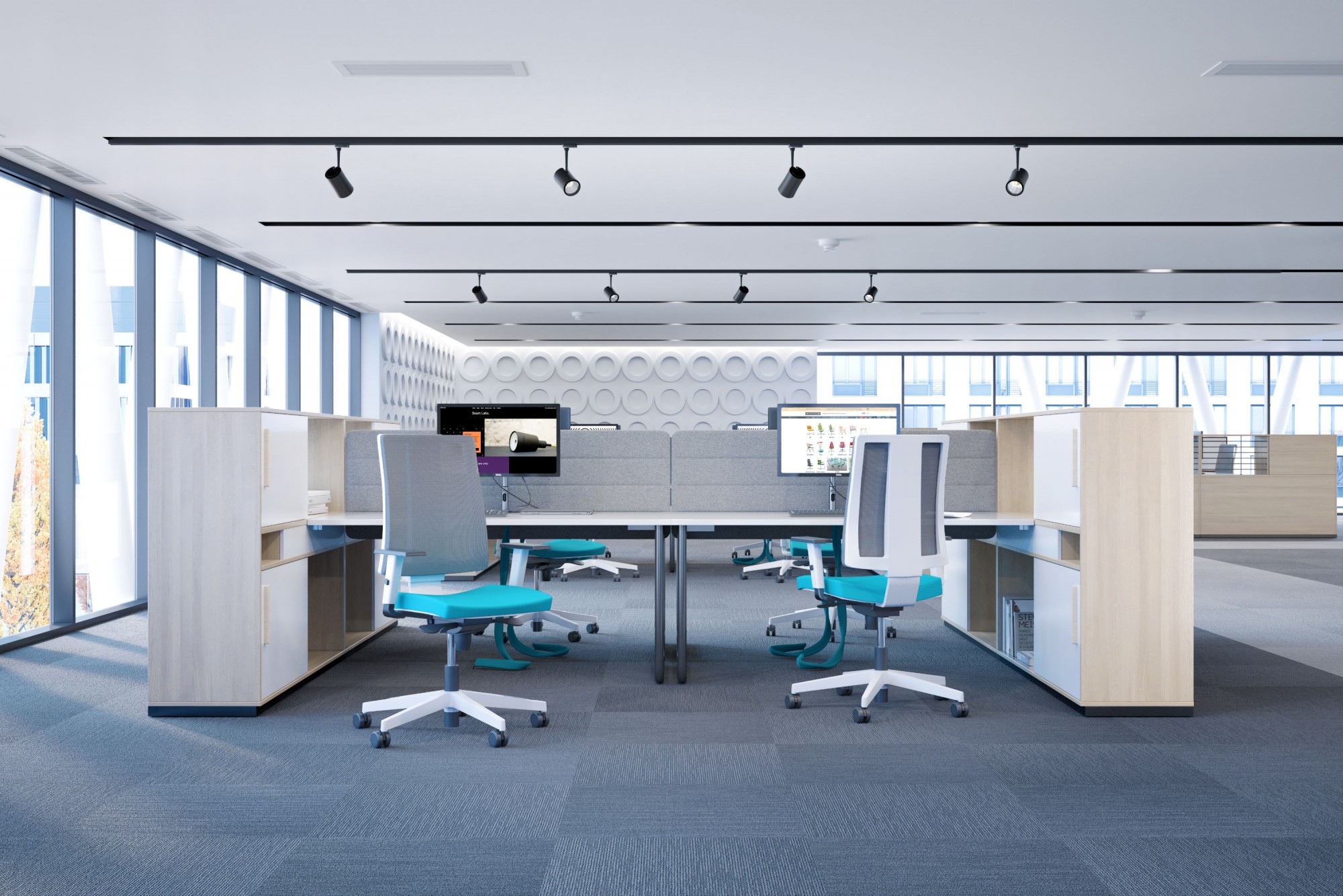 Główna galeria - Navigo KRZESŁO BIUROWE OBROTOWE MESH (12)