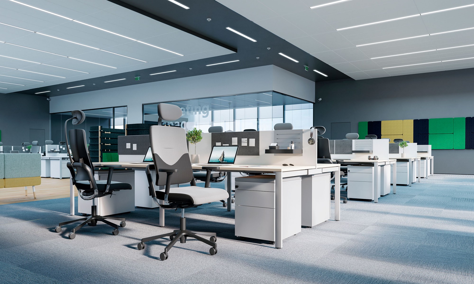 Główna galeria - XENIUM KRZESŁO BIUROWE OBROTOWE DUO-BACK (3)