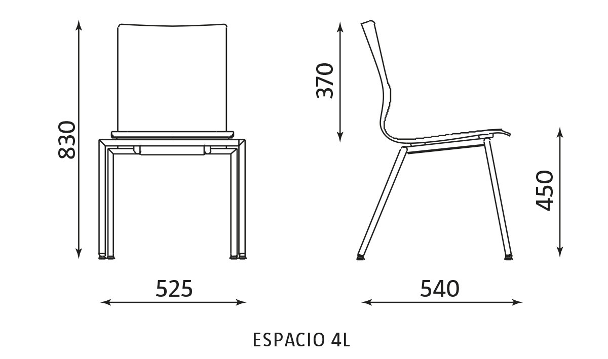 Główna galeria - KRZESŁO ESPACIO 4L (3)