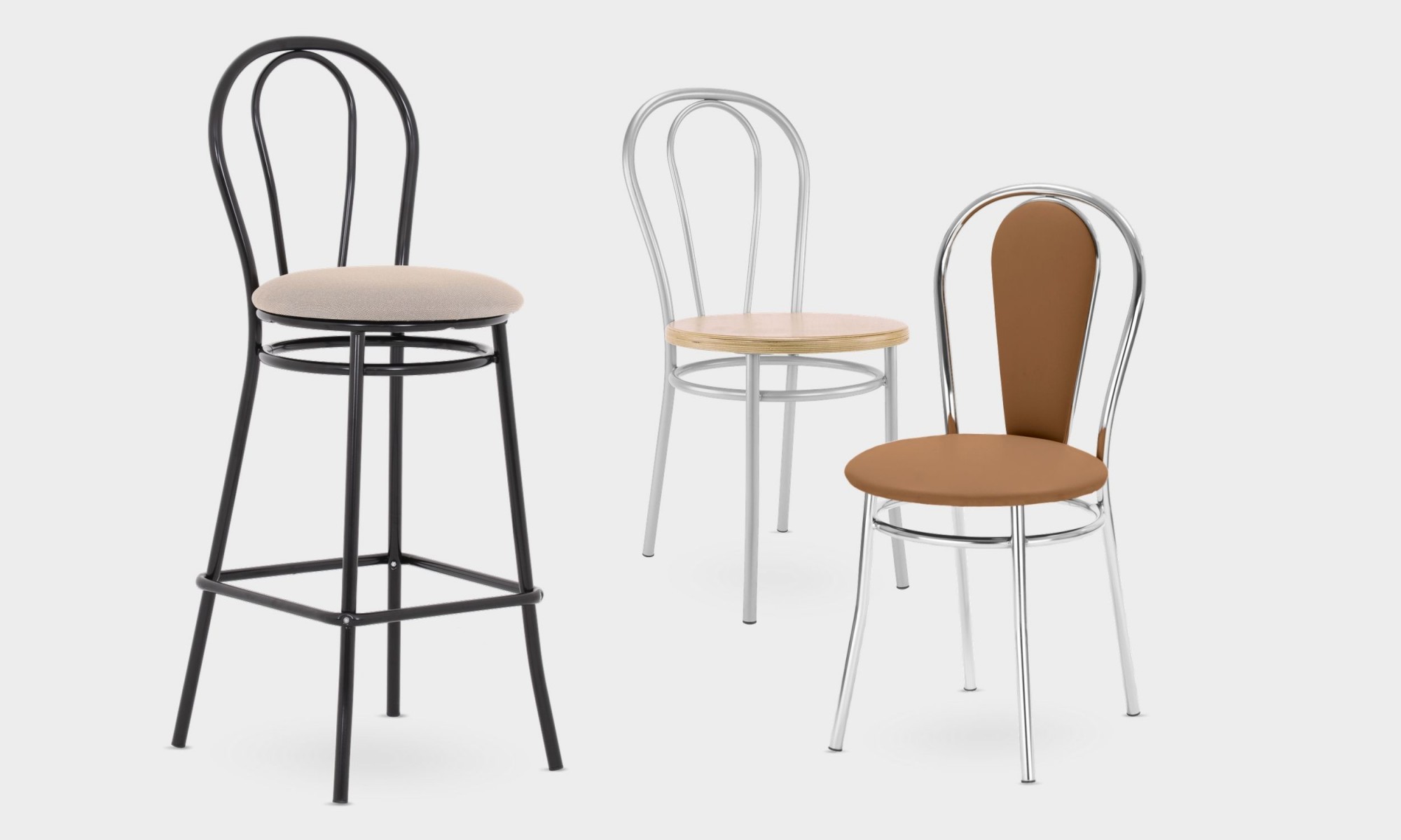 Główna galeria - Stołek barowy TULIPAN HOCKER WOOD (6)