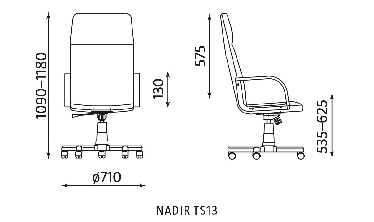Główna galeria - Fotel obrotowy NADIR TS06 (2)