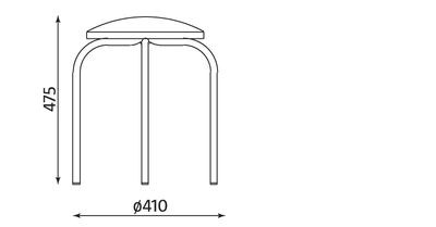 Główna galeria - TABORET CHICO CR/RAL (2)